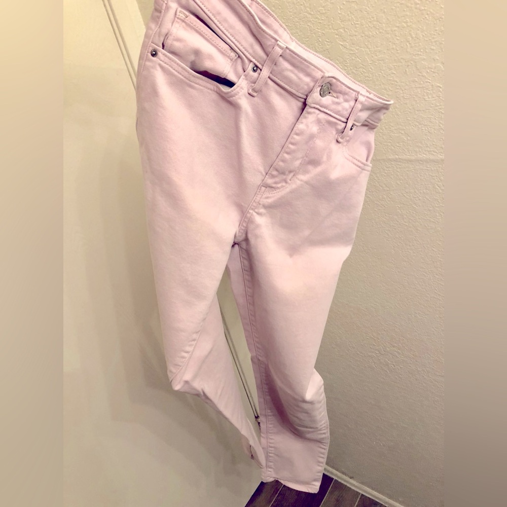 Levi’s Dusty Rose 721 High Rise Skinny Jeans Women’s Denim Size 28 (Pre-Owned)